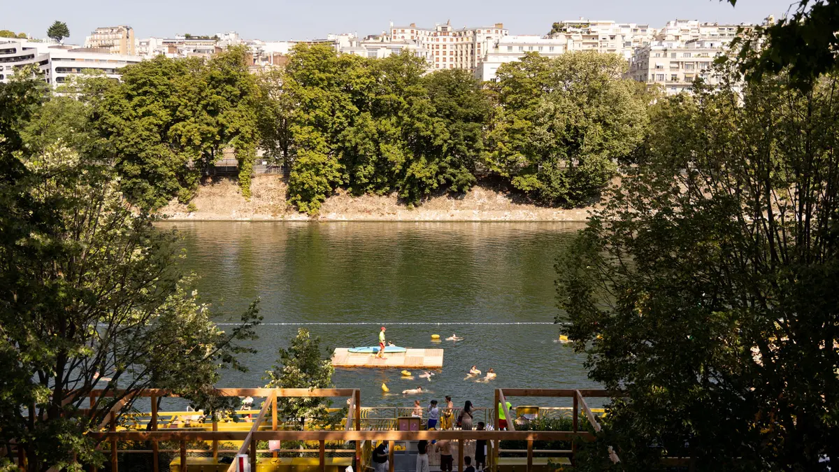 Baignade estivale dans la Seine : bras de Grenelle