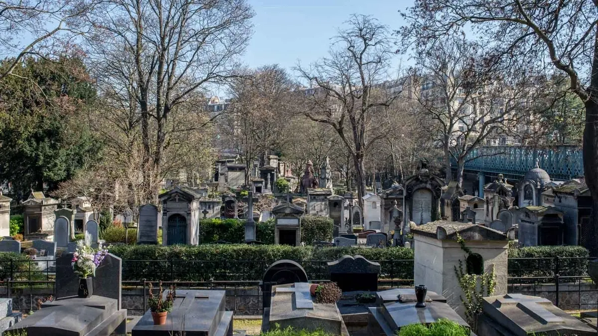 Visite du cimetière de Montmartre paysage et célébrité