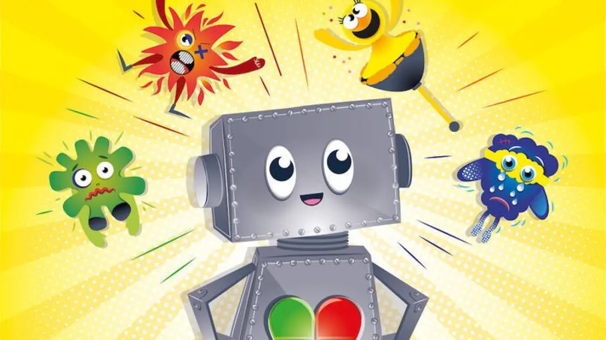 Léo le petit robot