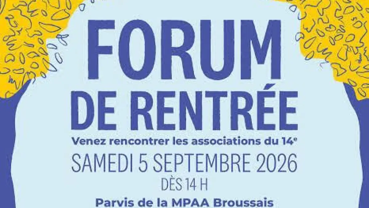 Forum des associations 2026 du 14e