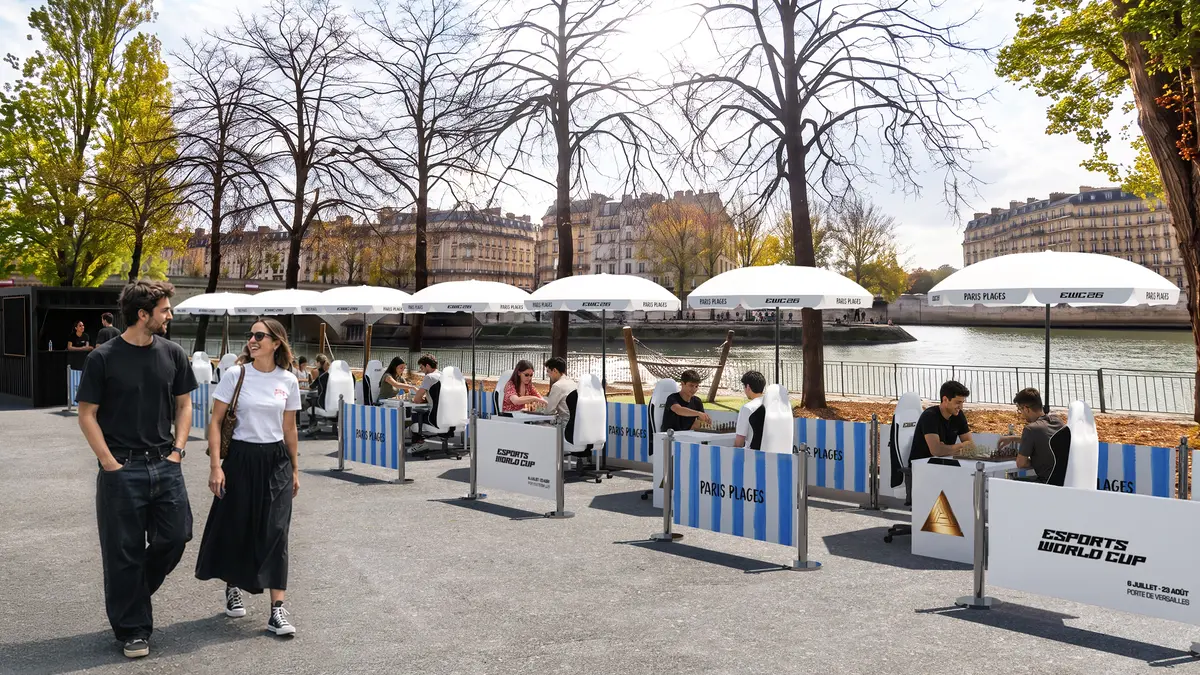 Chess s'installe à Paris Plages
