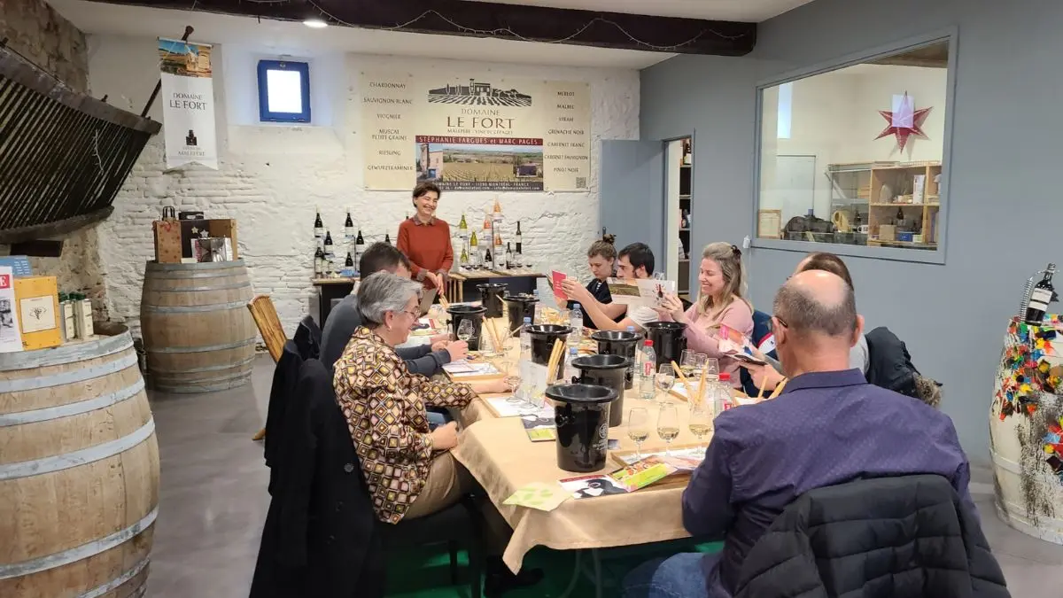 ATELIER DE DÉGUSTATION ŒNOLOGIQUE - LE PARFUM DES ANTHOCYANES