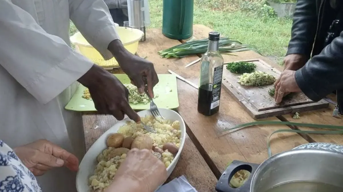Atelier cuisine avec l'Association Culture(s) en Herbe(s)