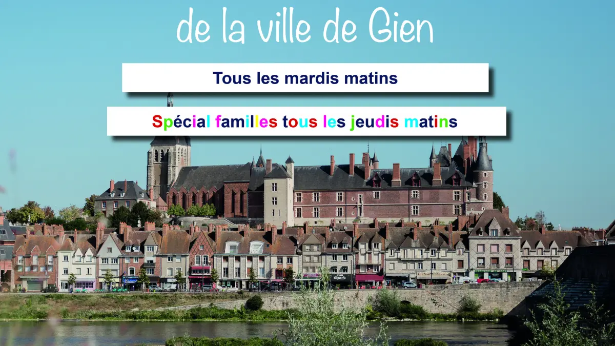 Visite commentée de la ville de Gien