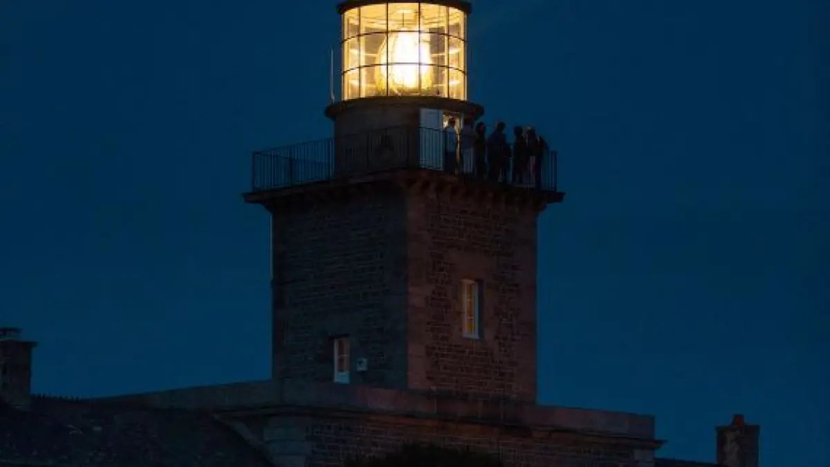 Visite nocturne du phare de Carteret