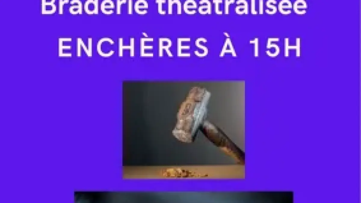 Braderie théâtralisée