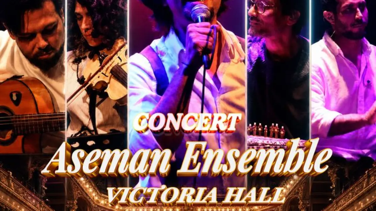 Blooming Afghanistan: Art Resists – Hope Blooms Arash Barez and the Aseman Ensemble – live at Victoria Hall.
