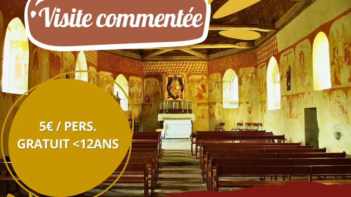 Visite commentée de La Chapelle Saint-Pierre de Réveillon
