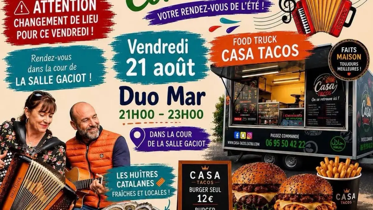 LES VENDREDIS DE CORNEILLA AVEC DUO MAR