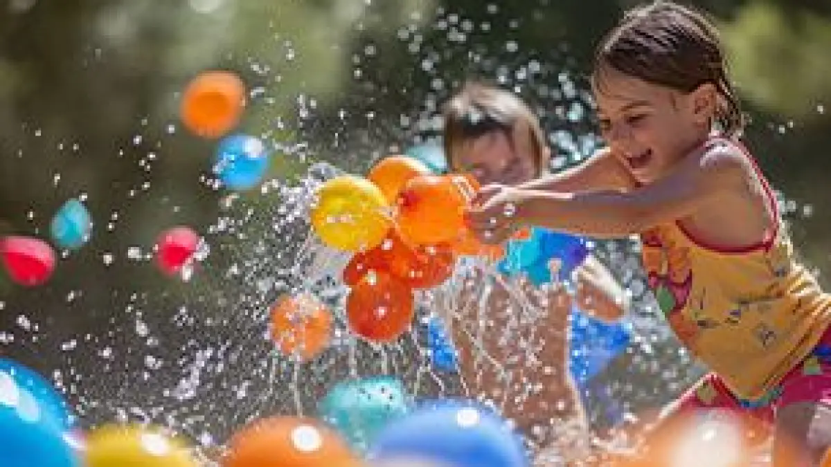 JEUX D'EAU EN AOÛT