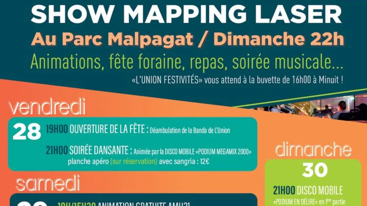 Fête de L’Union - Du 28 au 30 août