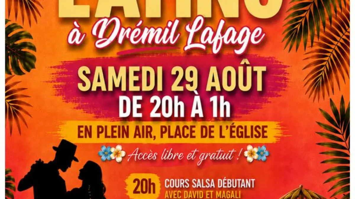 Soirée Latino - Samedi 29 août