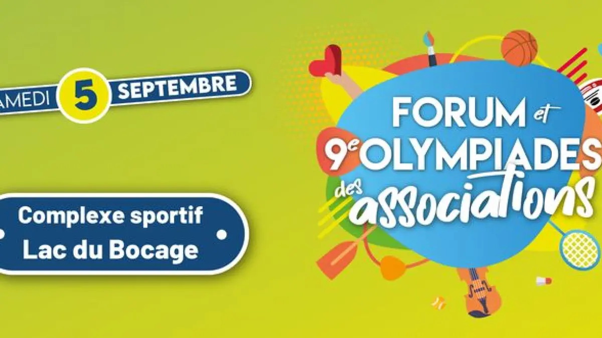 Forum et 9e édition des olympiades des associations - Samedi 5 septembre