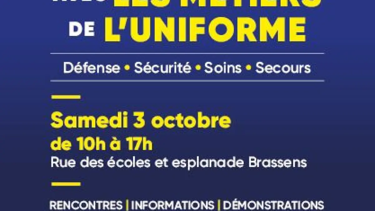 Rencontres avec les métiers de l'uniforme