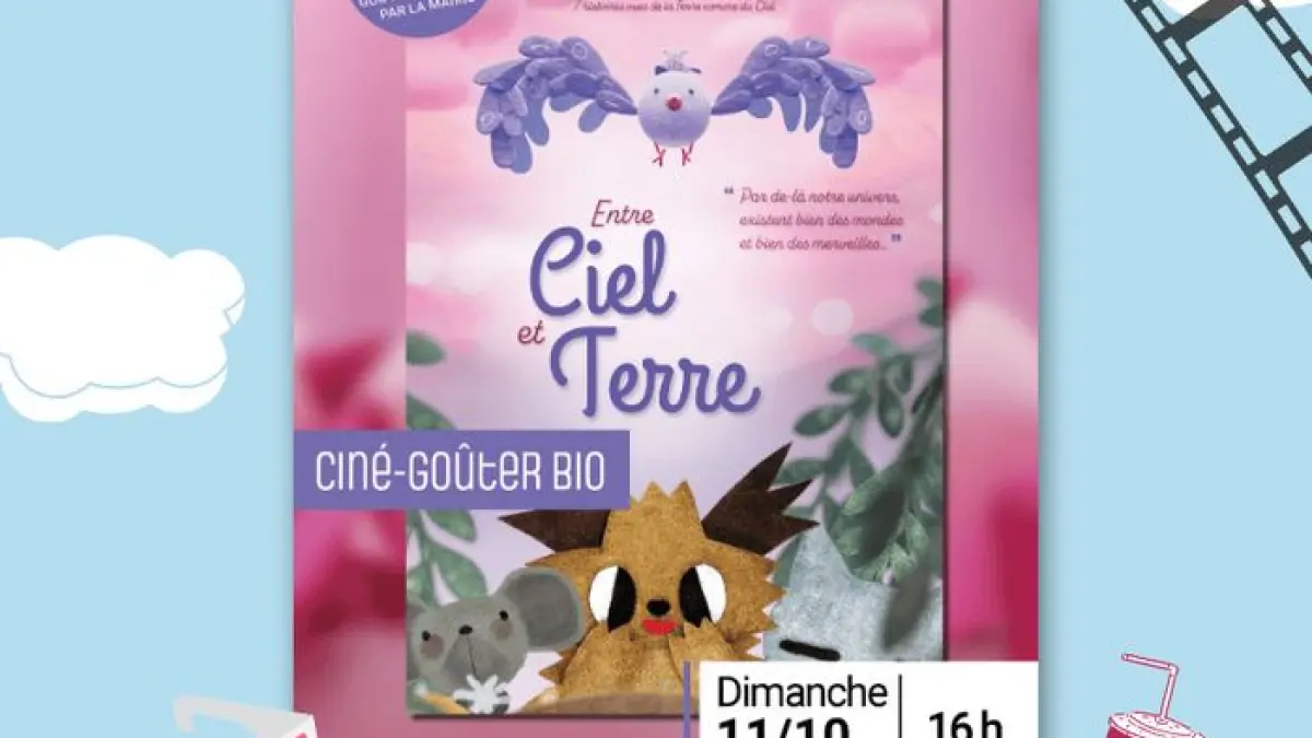Ciné-goûter bio - Entre Ciel et Terre