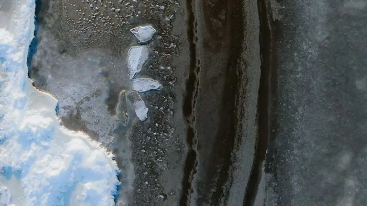 Peut-on lire l'avenir dans un fleuve articque ?