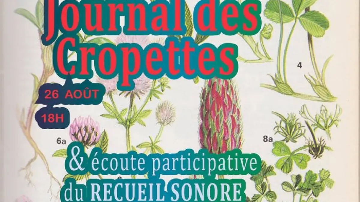 Vernissage du Journal des Cropettes