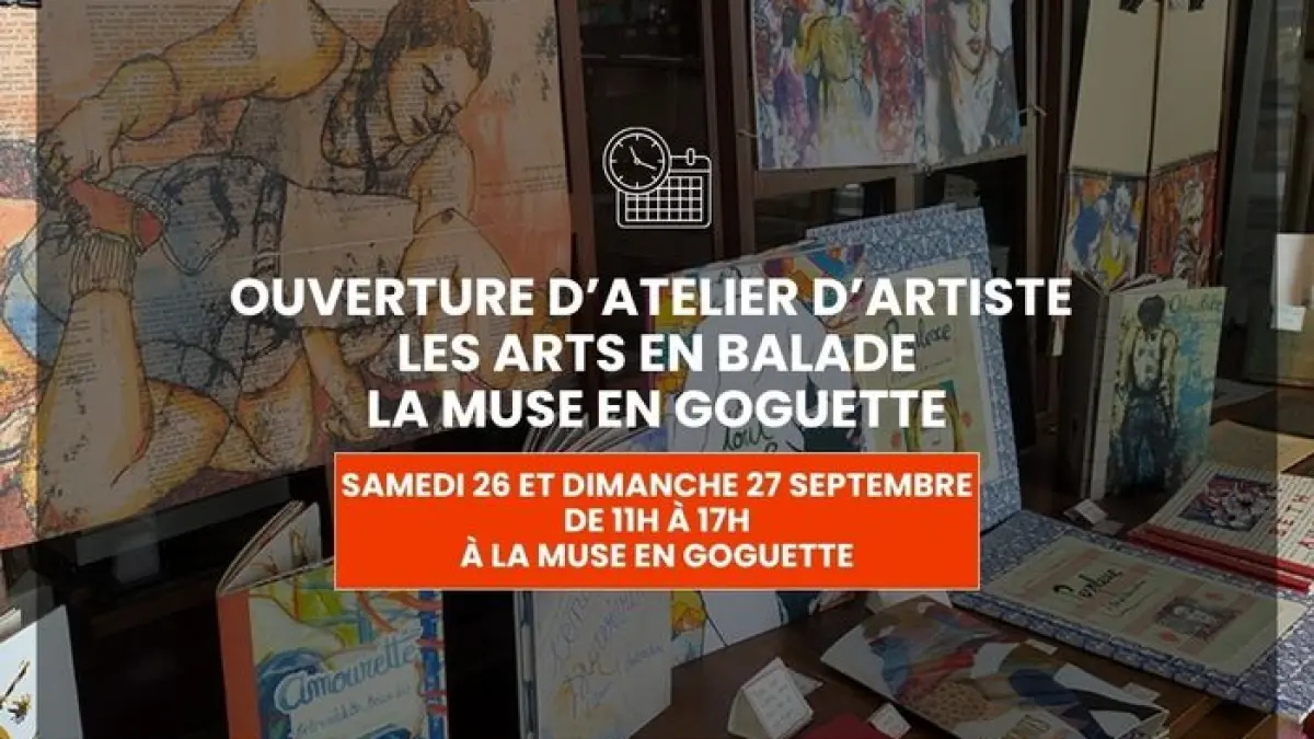 Ouverture d’atelier d’artiste les arts en balade