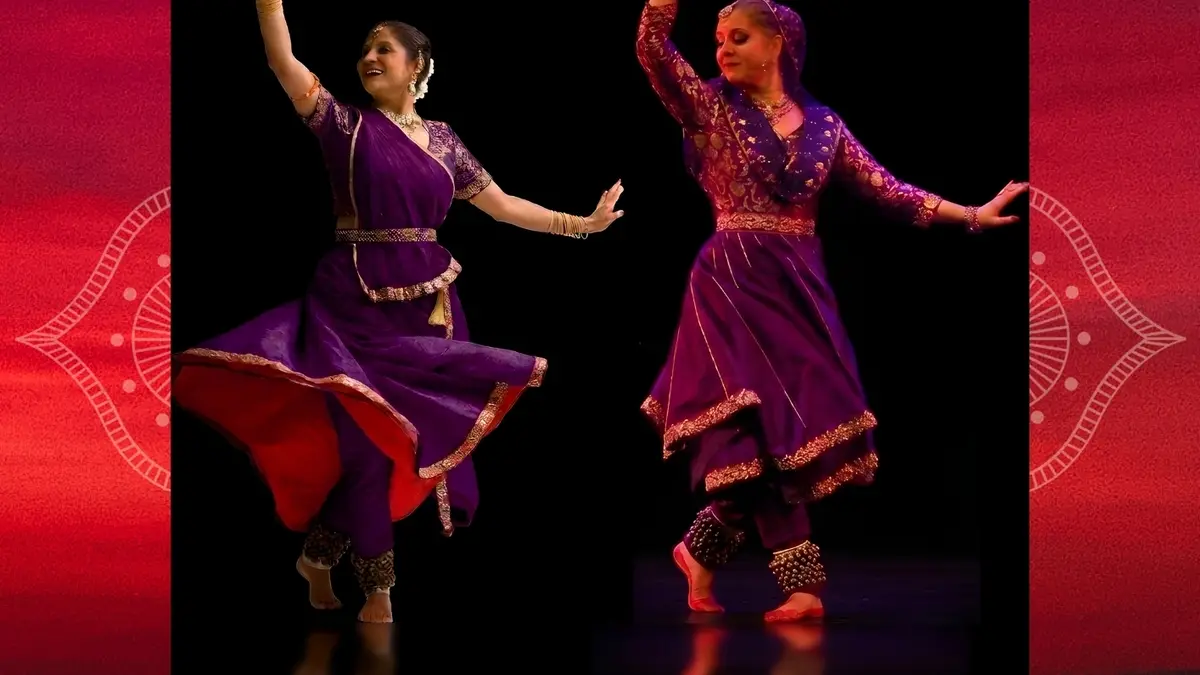 Kathak duo - Vaishali Panwar et Isabelle Anna