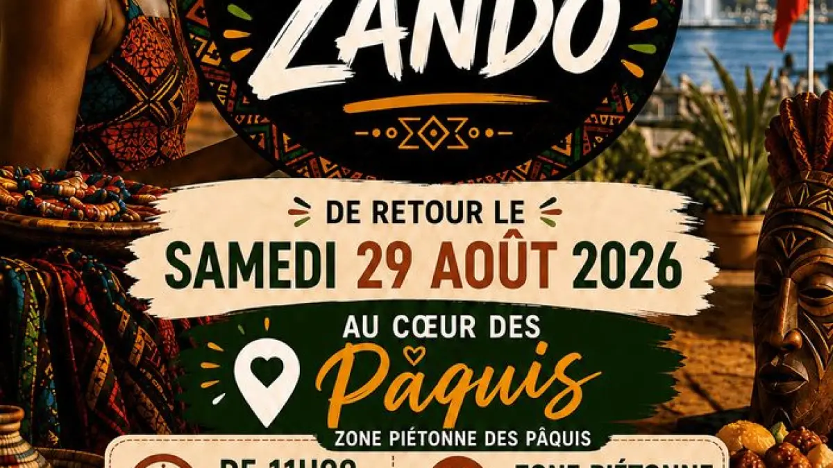 Le Marché Africain Zando revient aux Pâquis