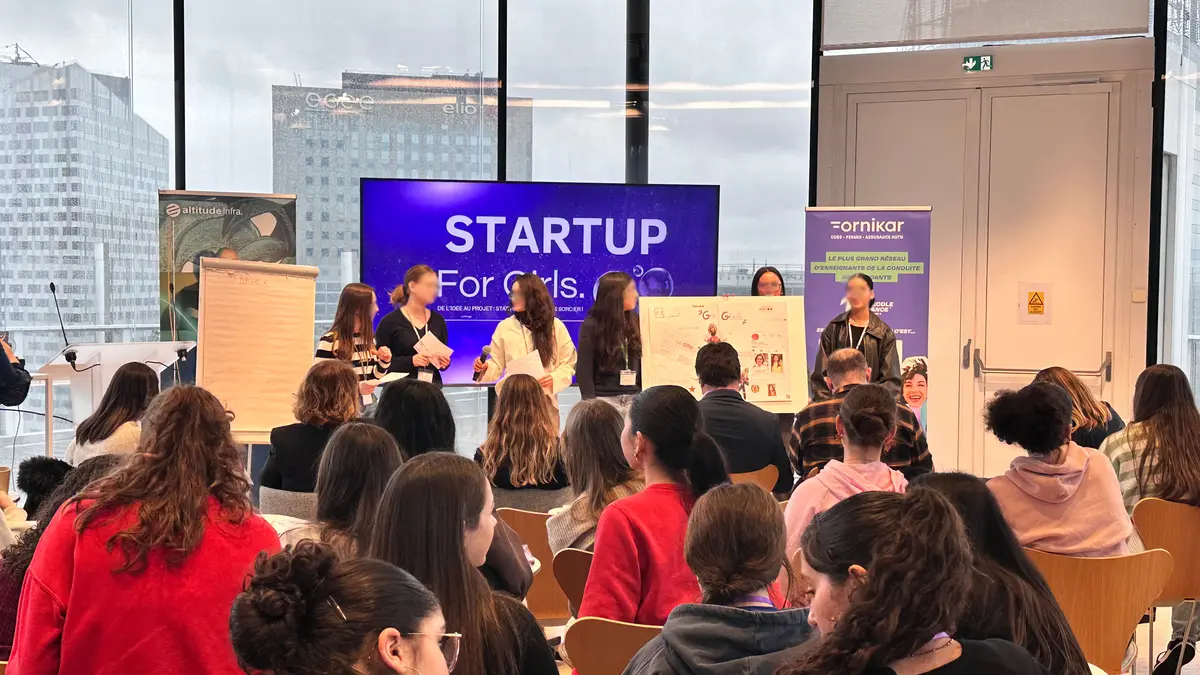 STARTUP for Girls - Édition spéciale IA : filles de la 4ème à la 2nd