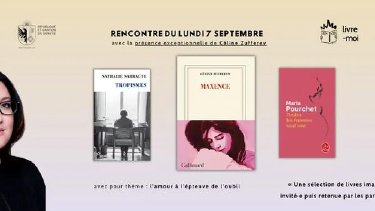 Club lecture Genève avec Céline Zufferey