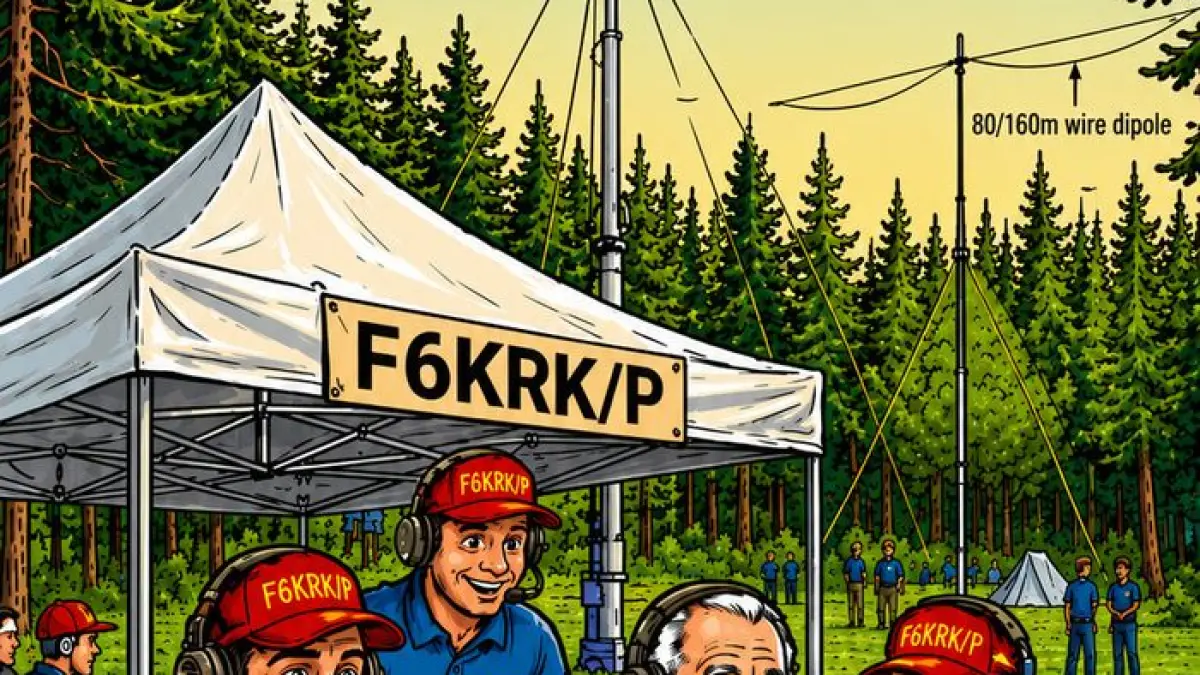 Le Radio Club F6KRK remet le couvert à Châteaufort : un Field Day 2026 plus ambitieux que jamais !