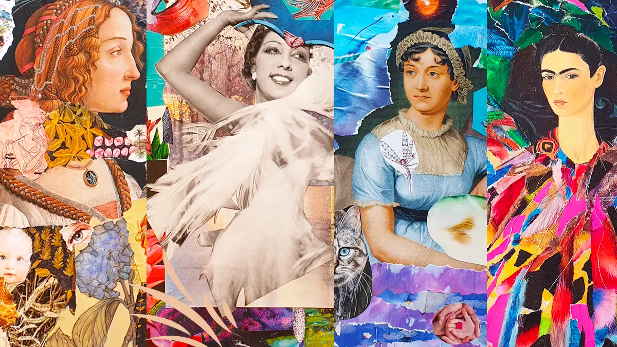 Atelier de collage samedi
