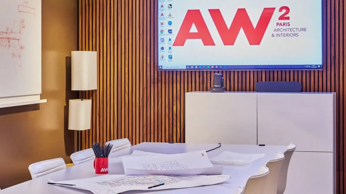 Visite de l'agence AW2 architecture & interiors