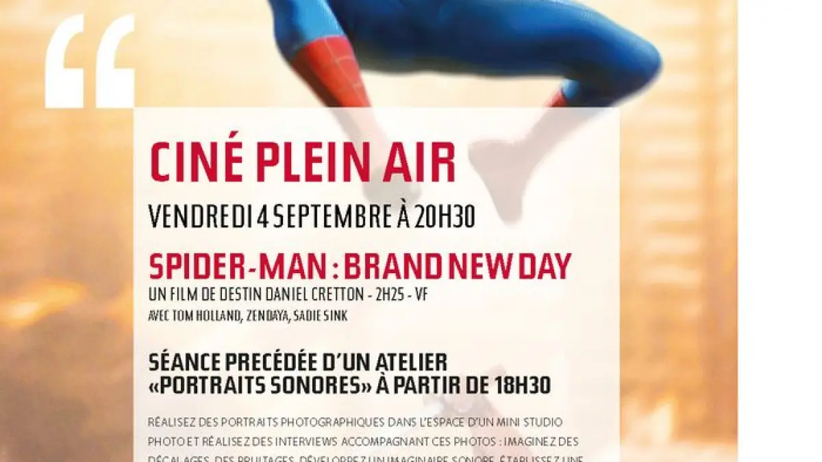 Ciné plein air // Spider-Man : brand new day