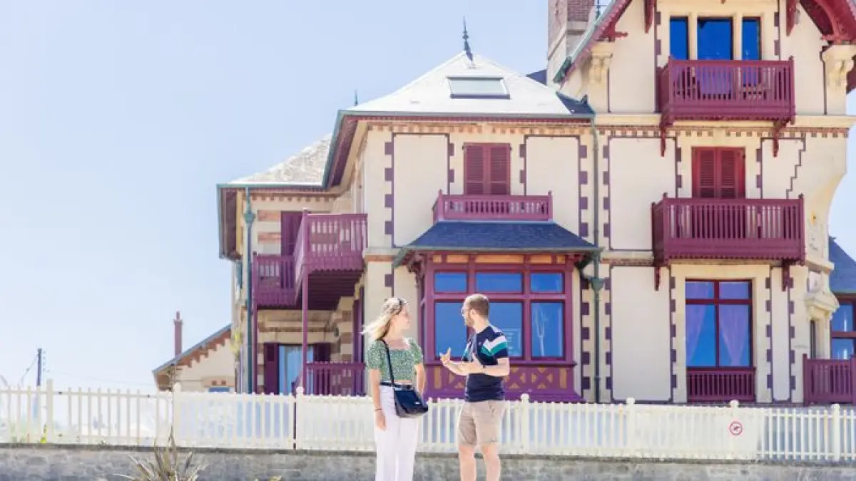 Visite architecturale : l'architecture des Villas Belle Epoque