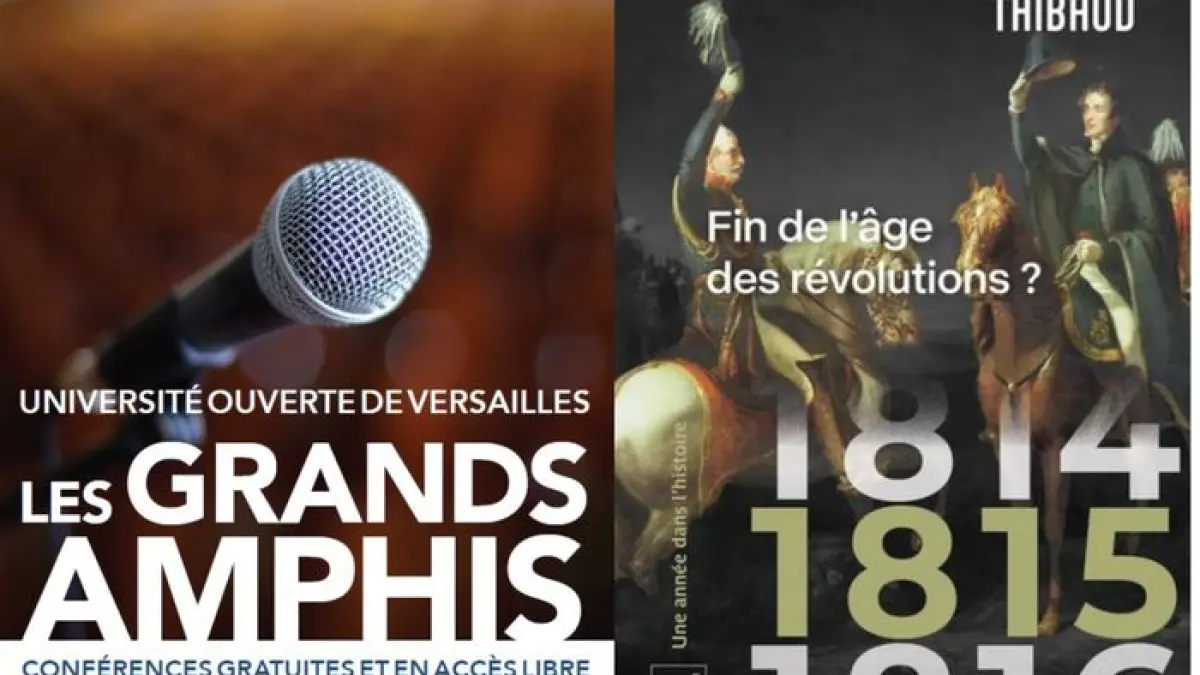 Les Grands Amphis : "1815, fin de l'âge des révolutions ? "
