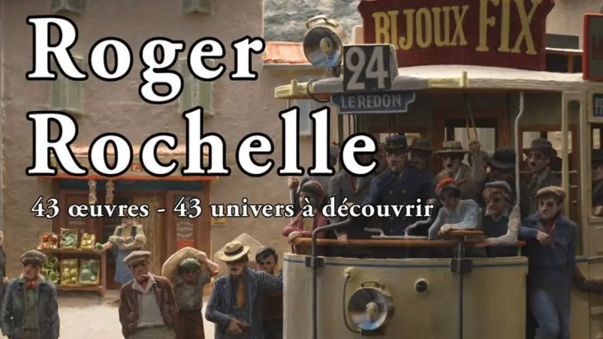 Exposition hommage à l'artiste Roger Rochelle