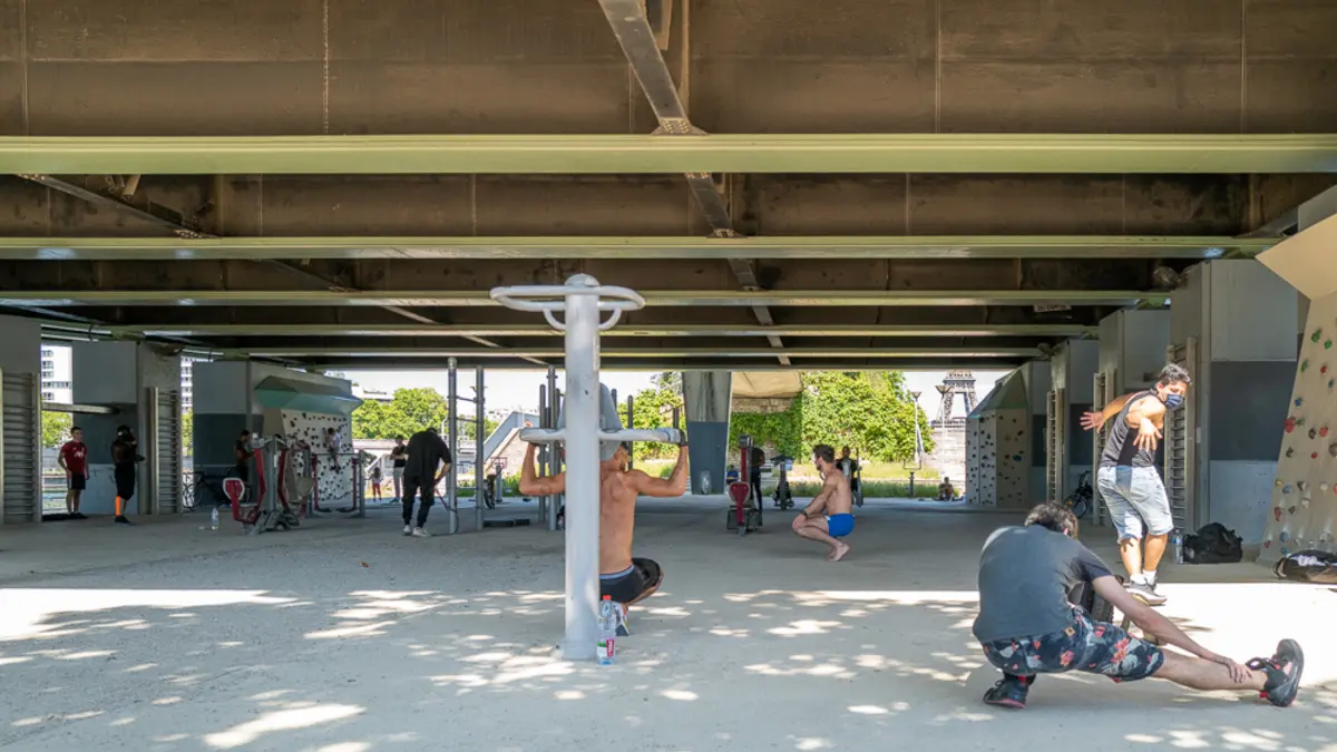 Paris sport proximité : préparation physique générale à l'Ile aux Cygnes