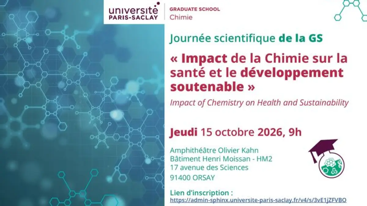 Journée scientifique de la GS Chimie