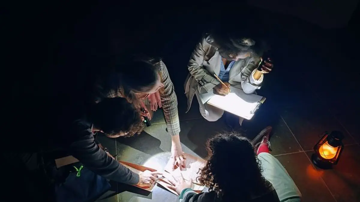 Le trésor perdu : jeu de piste nocturne